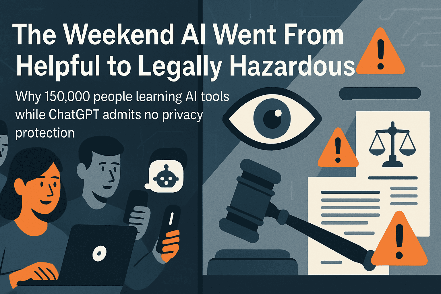 The Weekend AI Went From Helpful to Legally Hazardous